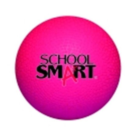 SCHOOL SMART School Smart 5 In. Playground Ball; Red 1293603